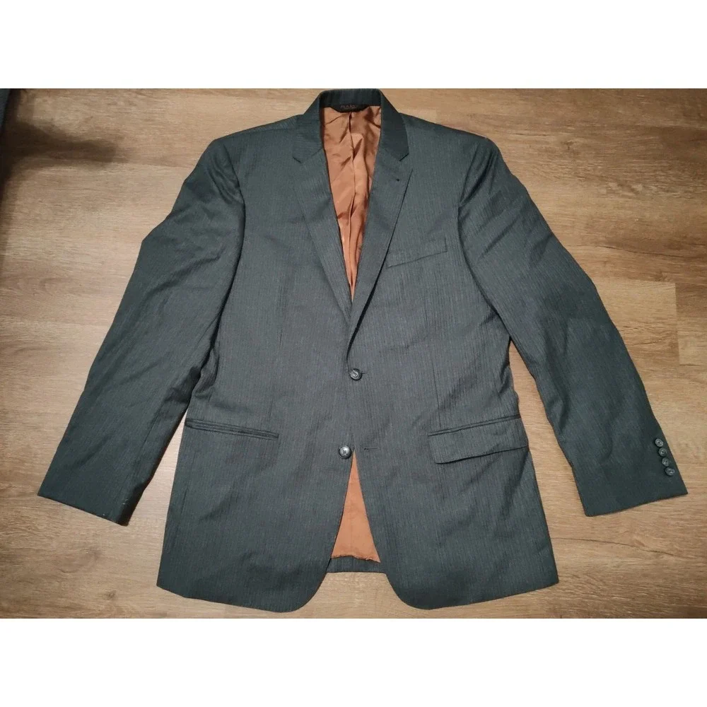 Jos. A Bank Slim Fit Blazer Suit Men's Size 42L Tal‎ 100% Wool